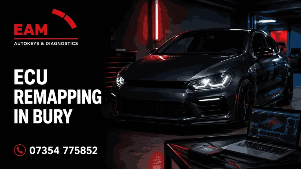ECU remapping in Bury by EAM Autokeys & Diagnostics